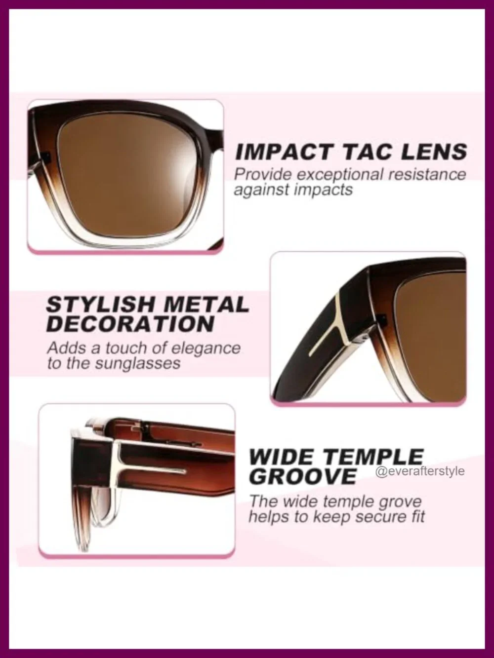 Oversized Over Glasses Sunglasses 3 Pack Polarized UV400 Fit Over Prescription